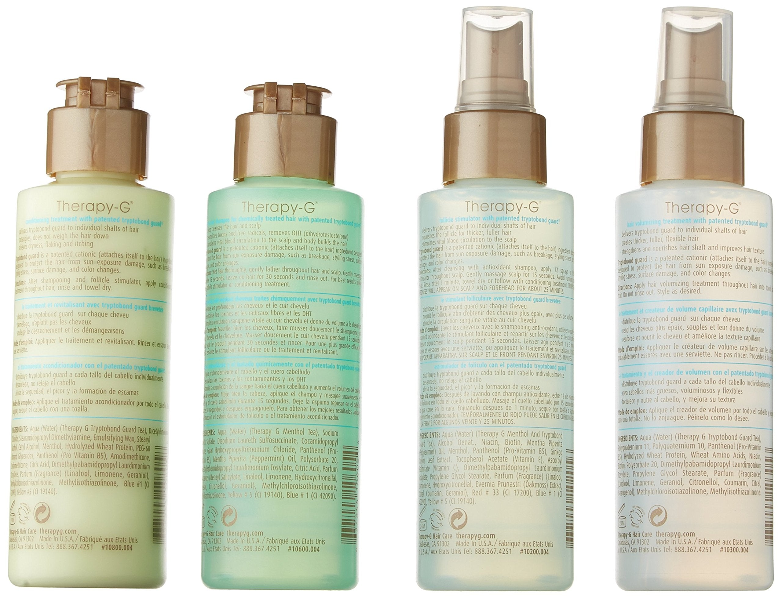 Therapy-G For Thinning or Fine Hair System Starter Kit 4.25 Ounce